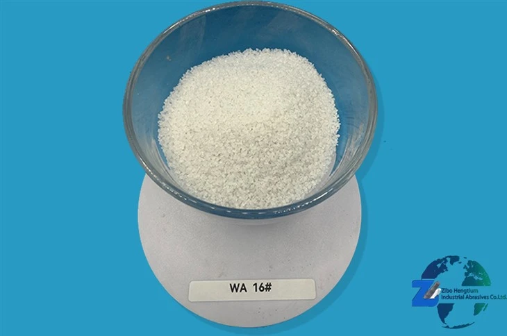 White fused alumina sandblasting